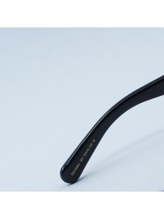 Gucci GG1406O 001 Eyeglasses Black 53mm Rectangle Frame
